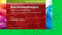F.R.E.E [D.O.W.N.L.O.A.D] Bacteriophages: Methods and Protocols, Volume 1: Isolation,