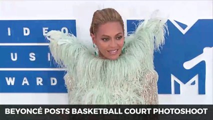 Beyonce Posts New Basketball Photoshoot Pics