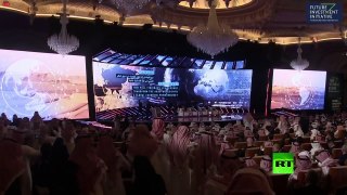 ولي العهد السعودي محمد بن سلمان يشارك في جلسة بمؤتمر مبادرة مستقبل الاستثمار 2018