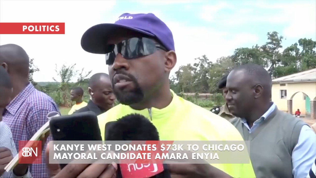 Kanye Is Getting Into Chicago Mayor Race