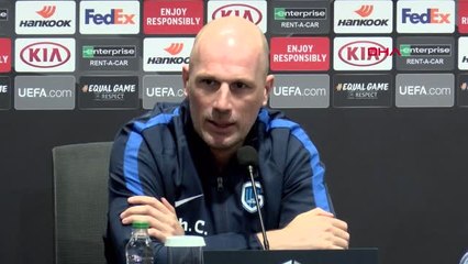 Spor Genk Teknik Direktörü Philippe Clement ve Futbolcu Bryan Heynen'in Açıklamaları