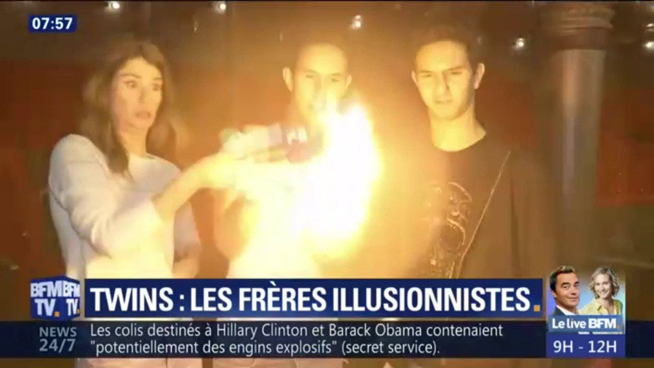 Connaissez-vous les Twins ? Ces frères illusionnistes font de la magie avec leur smartphone