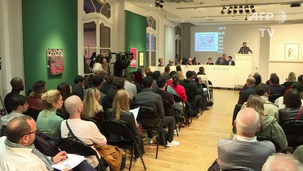 مزاد بانكسي في باريس لم يشهد مفاجآت