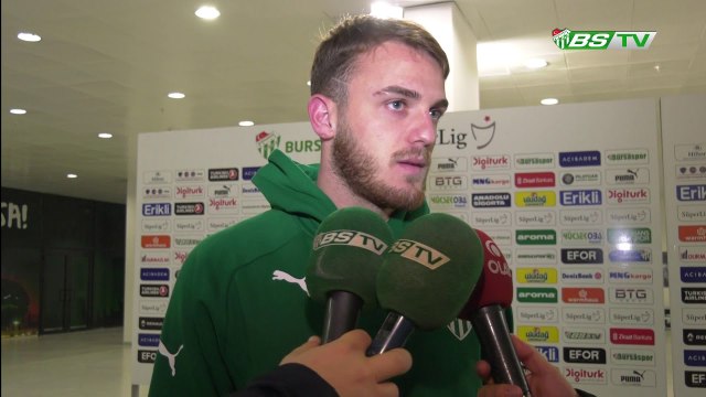 Futbolcumuz Ertuğrul Ersoy'un Maç Sonu Açıklaması (ZTK: Bursaspor 2-1 Gençlerbirliği)