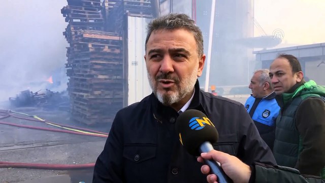 Esenyurt'ta fabrika yangını - Esenyurt belediye başkanı açıklama (6) - İSTANBUL