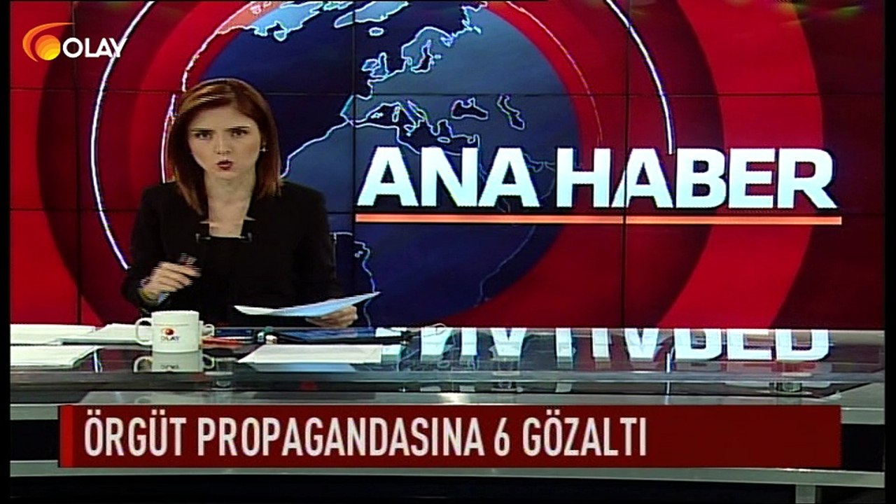 Örgüt propagandasına 6 gözaltı