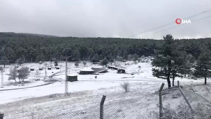 Bursa'nın Dağ İlçeleri Beyaza Büründü