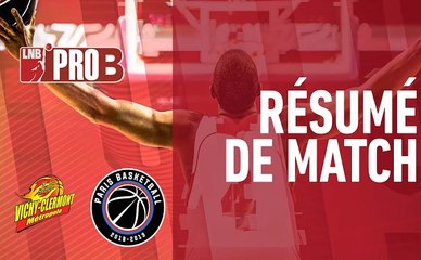 PRO B : Vichy-Clermont vs Paris (J2)