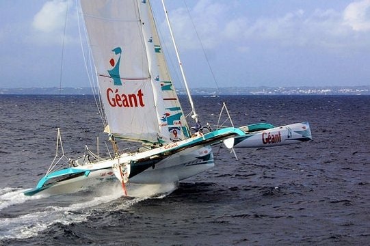 Le match dans le match en 2002 Desjoyeaux vs Mac Arthur- 40 ans de Route du Rhum - #17