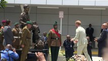 Prince Harry and Meghan unveil statue of British-Fijian war