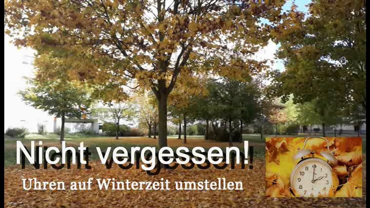 Bald schlechte Zeiten für Langschläfer - Uhrenumstellung Winterzeit
