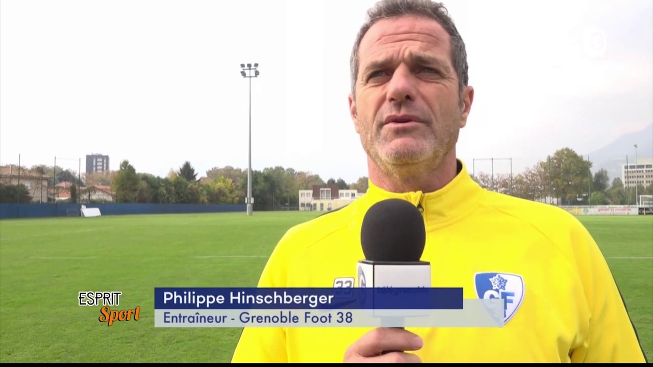 TéléGrenoble Esprit sport (22 octobre 2018) : partie 2/4 (Chiffre, GF38 et Brûleurs de loups)