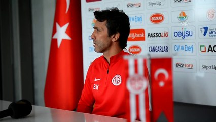 Antalyaspor Teknik Direktörü Korkmaz: 'Trabzonspor'u yenmemiz gerekiyor' - ANTALYA