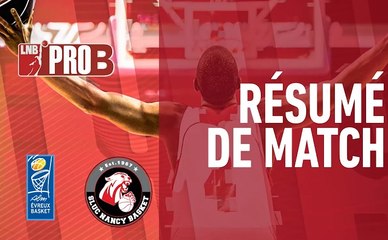Leaders Cup PRO B : Evreux vs Nancy (1/4 aller)