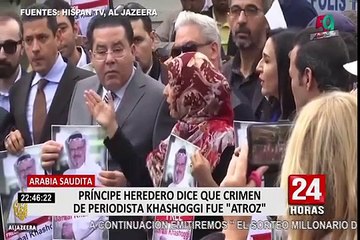 Heredero saudí se pronunció tras muerte de periodista turco