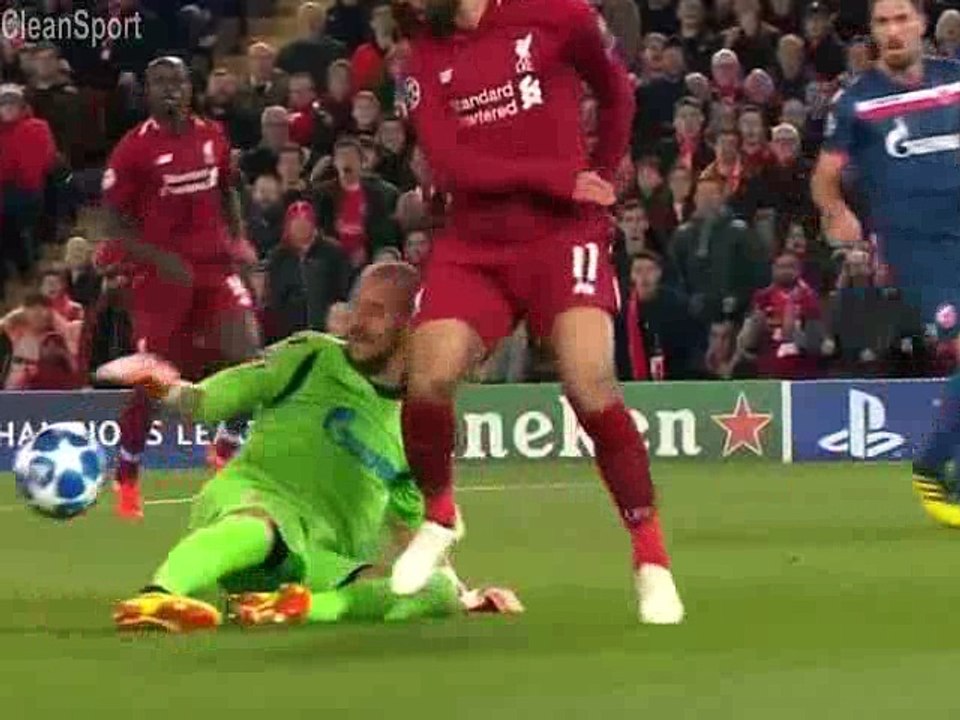 Champions Leauge Liverpool vs Kızılyıldız 4-0 summarize of match  (24 10 2018)