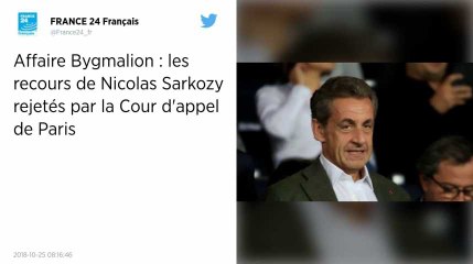 Affaire Bygmalion : la justice rejette les recours de Nicolas Sarkozy, il se pourvoit en cassation.