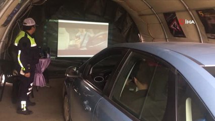 Sürücüler Bu Kez 'Yaşam Tüneli'ne Girdi