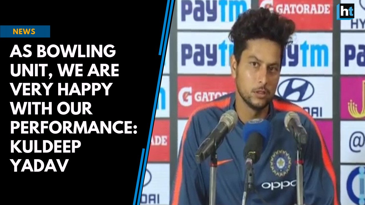 As bowling unit, we are very happy with our performance: Kuldeep Yadav