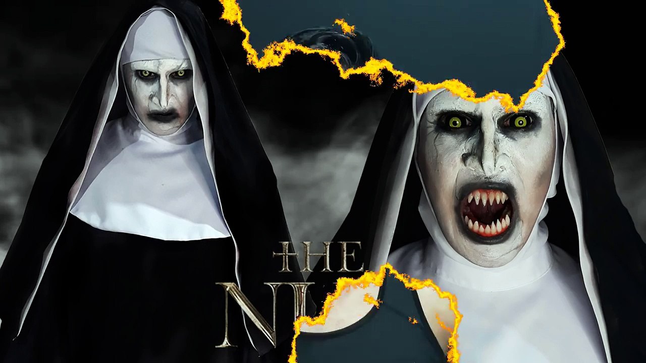VALAK (The Nun) Makeup Transformation - Maquillaje pelicula La Monja para  Halloween - Vídeo Dailymotion