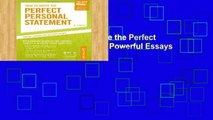 Best product  How to Write the Perfect Personal Statement: Write Powerful Essays for Law,