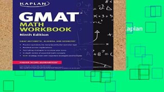 Review  Kaplan GMAT Math Workbook (Kaplan Test Prep)