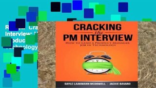 Review  Cracking the PM Interview: How to Land a Product Manager Job in Technology