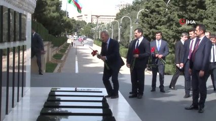 Ulaştırma ve Altyapı Bakanı Turhan Azerbaycan'da