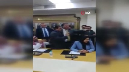 Ürdün Parlamentosunda Kavga