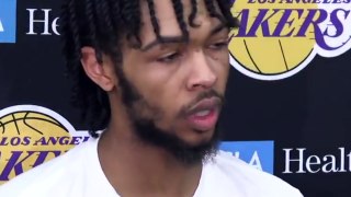 Brandon Ingram & Rajon Rondo Talks About the Fight Against the Rockets & Their Suspensions