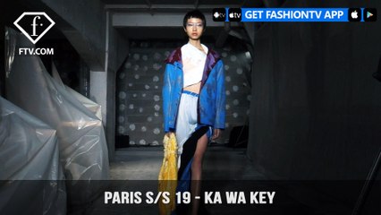 Paris Fashion Week Spring/Summer 2019 - Ka Wa Key | FashionTV | FTV