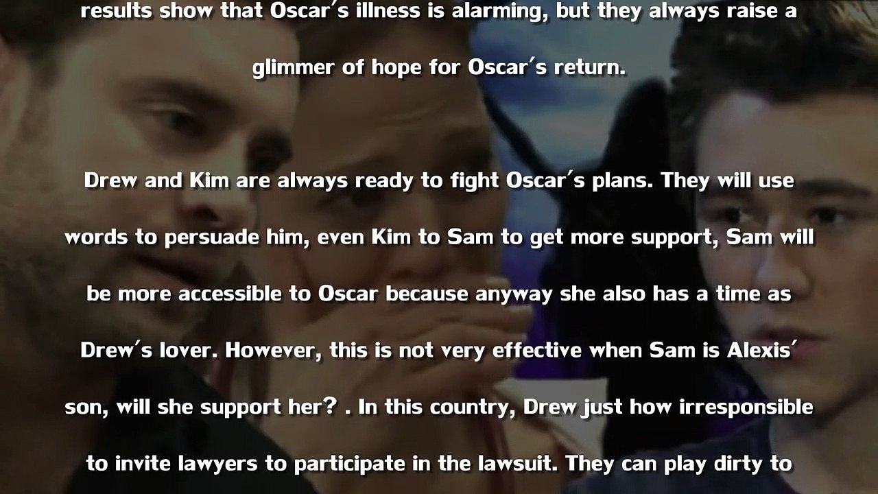 Kim and Drew will do something crazy while Oscar is facing death | General Hospital Spoilers