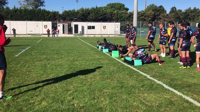 Interviews d'avant match USAP TOULOUSE