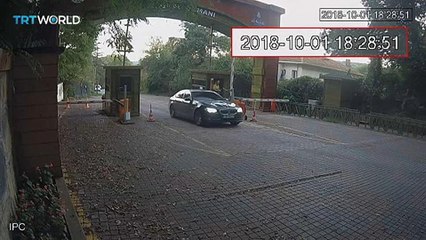 شاهد: سيارة سعودية أثناء "استطلاعها" غابة بلغراد في اسطنبول عشية مقتل خاشقجي