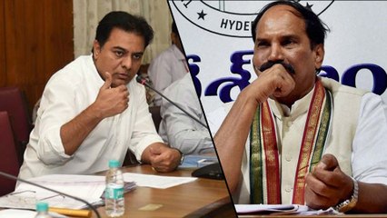 Telangana Elections 2018 : ఉత్తమ్‌కుమార్‌రెడ్డి పై మంత్రి కేటీఆర్‌ విమర్శలు