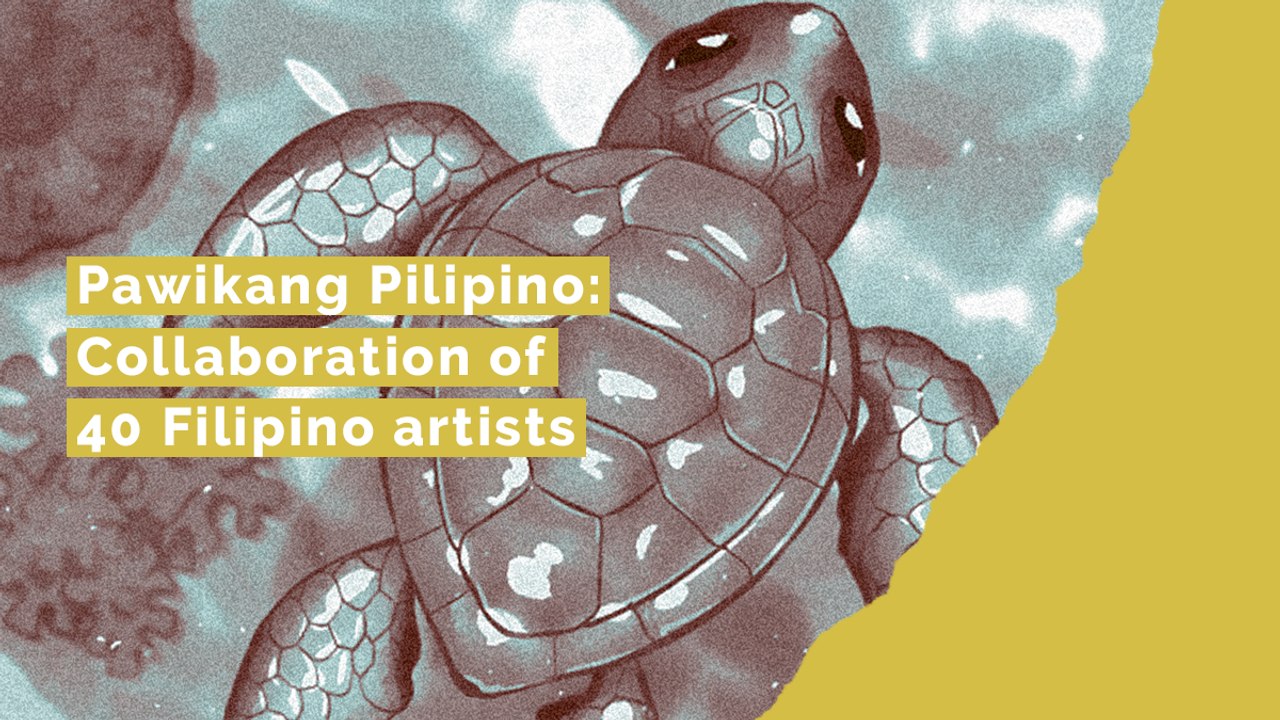 Pawikang Pilipino: Collaboration of 40 Filipino artists