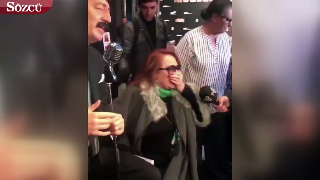 Müslüm filminin galasında duygusal anlar