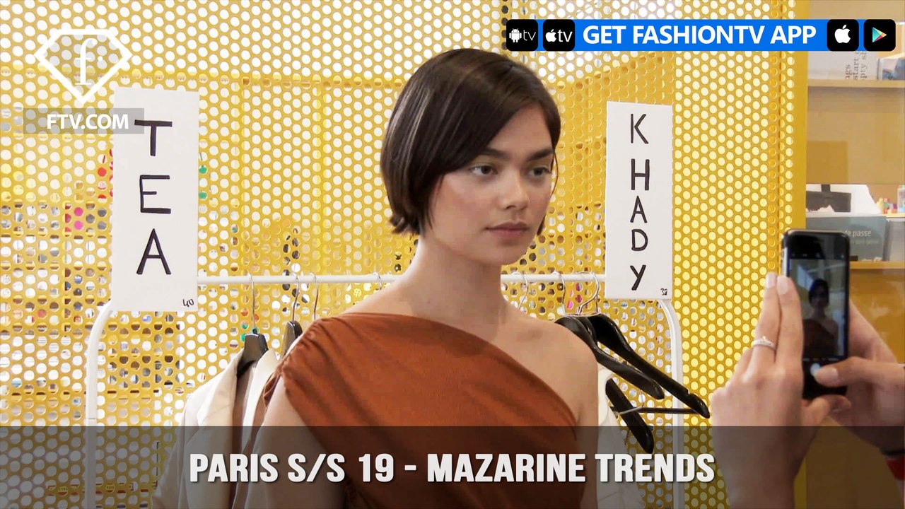 Paris Fashion Week Spring/Summer 2019 - Mazarine Trends | FashionTV | FTV