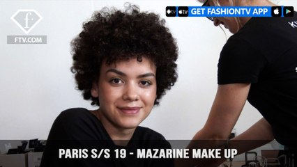 Paris Fashion Week Spring/Summer 2019 - Mazarine Make Up | FashionTV | FTV