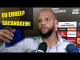FELIPE MELO FICOU PISTOLA E INVADIU ENTREVISTA DE DEYVERSON - Boca x Palmeiras 25/10/2018