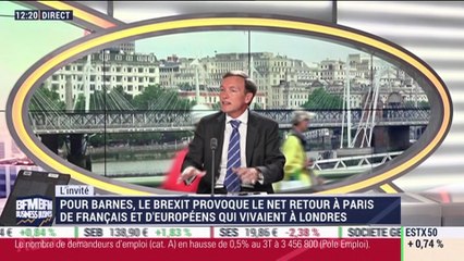 Barnes : le Brexit provoque le net retour à Paris de Français et d'Européens qui vivaient à Londres - 25/10