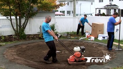 Installation piscine hors terre