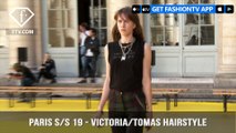 Paris Fashion Week Spring/Summer 2019 - Victoria/Tomas Hairstyle | FashionTV | FTV