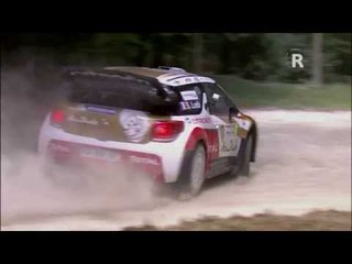 WRC legend Sebastien Loeb hits the Festival of Speed Rally Stage