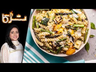 Vegetable Pasta Salad Recipe by Chef Rida Aftab December 28th, 2017