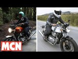 Royal Enfield Continental GT & Interceptor ridden | Motorcyclenews.com