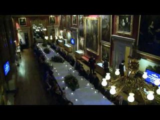 Dougie Lampkin vs The Dining Table at Goodwood House