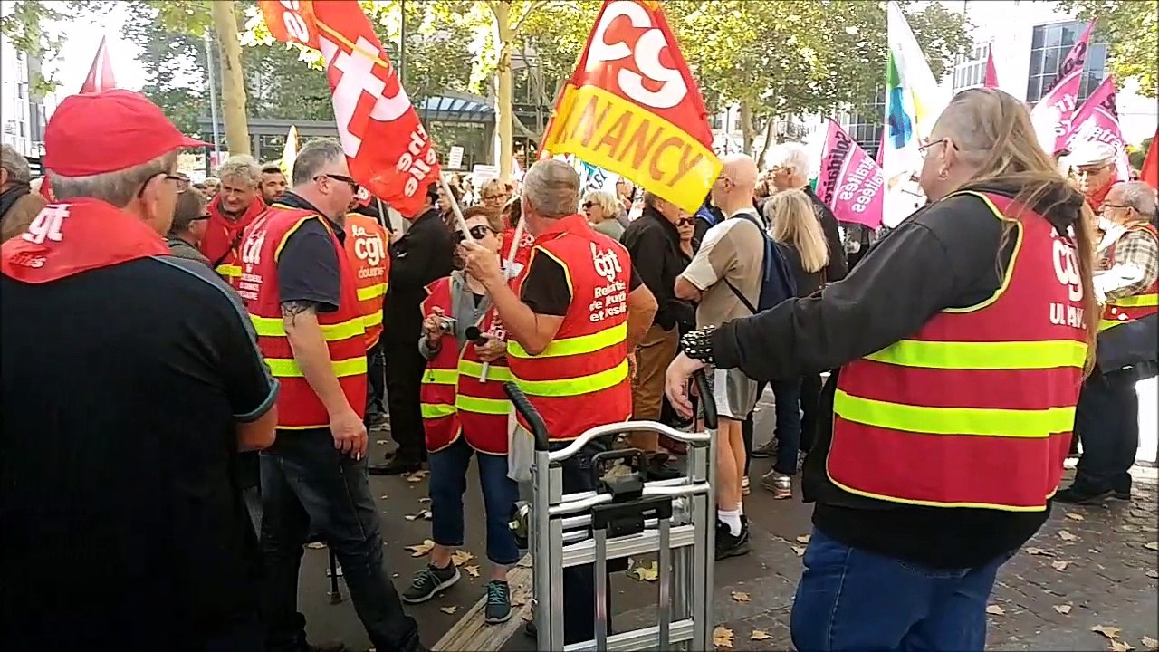 Rassemblement du 18 Octobbre 2018 place Maginot