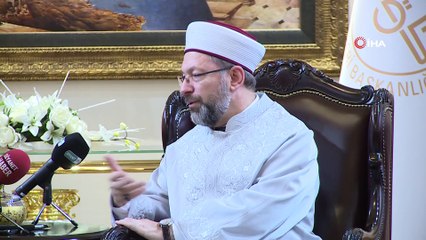 Diyanet İşleri Başkanı Erbaş, Vatikan’ın Ankara Büyükelçisi'ni kabul etti
