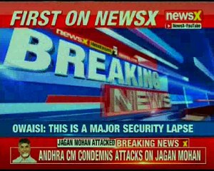 YSRCP chief Jagan Mohan Reddy admitted in hospital after being stabbed at airport